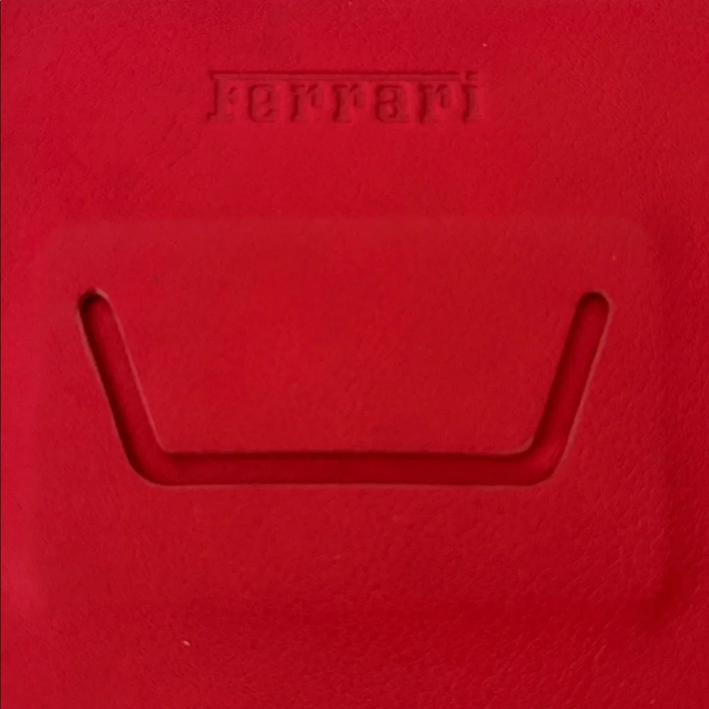 Ferrari Case Apple iPad Air Real Leather Folio Case Cover for the Apple iPad Air